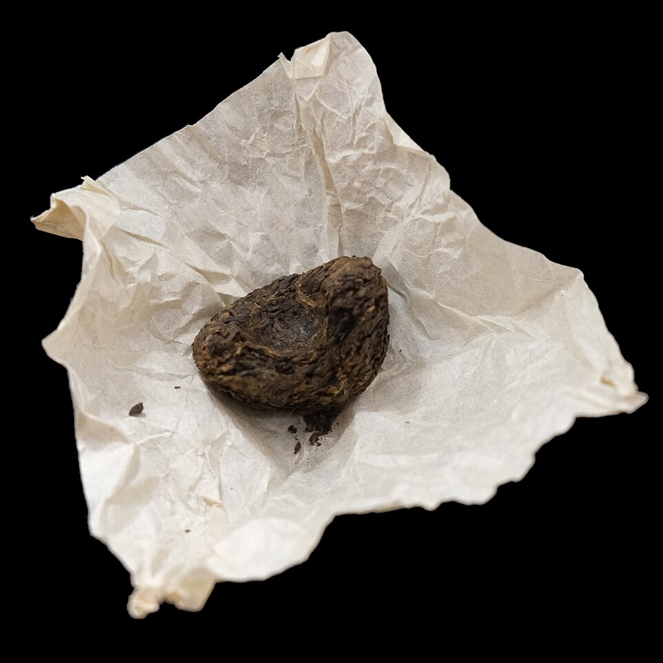 File:Yunnan Sourcing - 15 Years Aged Melon Ripe Pu-Erh Tea Tuo - WikiTea.jpg